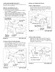Craftsman 486.24838 Craftsman 42-Inch Tracktor Attachment Snow Blower Owners Manual page 14