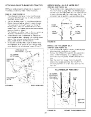 Craftsman 486.24838 Craftsman 42-Inch Tracktor Attachment Snow Blower Owners Manual page 23