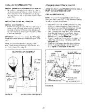 Craftsman 486.24838 Craftsman 42-Inch Tracktor Attachment Snow Blower Owners Manual page 24