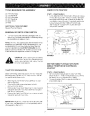 Craftsman 486.24838 Craftsman 42-Inch Tracktor Attachment Snow Blower Owners Manual page 7