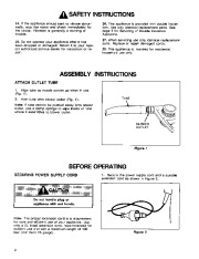 Toro 51580 300 Clean Sweep Owners Manual, 1991 page 2