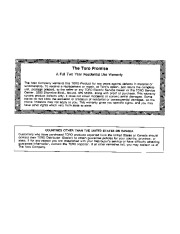 Toro 51580 300 Clean Sweep Owners Manual, 1991 page 4