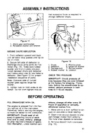 Toro 38054 521 Snowthrower Owners Manual, 1994 page 11