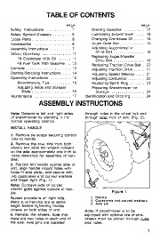 Toro 38054 521 Snowthrower Owners Manual, 1994 page 7