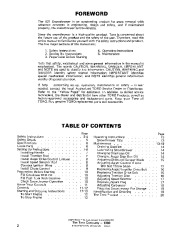 Toro 38010 421 Snowthrower Owners Manual, 1981 page 2