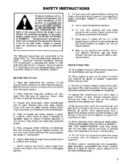 Toro 38010 421 Snowthrower Owners Manual, 1981 page 3