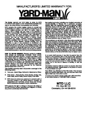 MTD Yard Man 769-02494 Electric Snow Blower Owners Manual page 14