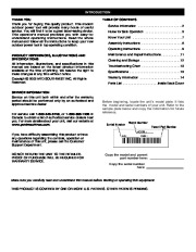 MTD Yard Man 769-02494 Electric Snow Blower Owners Manual page 2