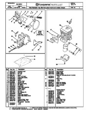 Husqvarna 136 141 Chainsaw Parts Manual, 2002,2003,2004,2005,2006,2007,2008,2009,2010,2011 page 2