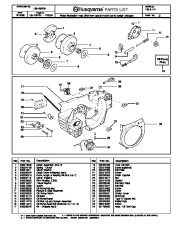 Husqvarna 136 141 Chainsaw Parts Manual, 2002,2003,2004,2005,2006,2007,2008,2009,2010,2011 page 4