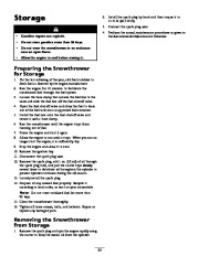 Toro 38640 Toro Power Max 1028 LXE Snowthrower Owners Manual page 22