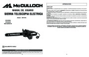 McCulloch Owners Manual, 2006,2007,2008 page 20