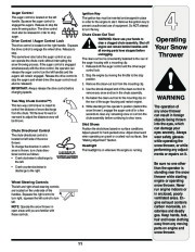MTD Yard Man 769-03342 Snow Blower Owners Manual page 11