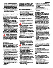 Murray 622505X4A Snow Blower Owners Manual page 16