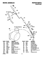 Murray 622505X4A Snow Blower Owners Manual page 43