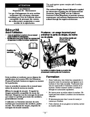 Toro 38614, 38624, 38624W, 38634, 38644, 38654 Toro Power Max 726 OE Snowthrower Manuel des Propriétaires, 2011 page 2