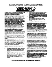 MTD Yard Man 31AE993I401 Snow Blower Owners Manual page 28