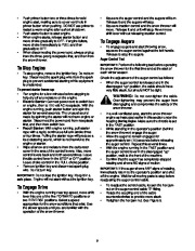 MTD H660G Snow Blower Owners Manual page 9