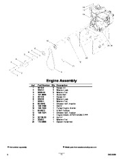 Toro 38624, 38634, 38644, 38654 Toro Power Max 1128 OXE Snowthrower Parts Catalog, 2010 page 11