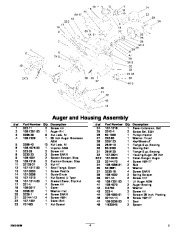 Toro 38624, 38634, 38644, 38654 Toro Power Max 1128 OXE Snowthrower Parts Catalog, 2010 page 4