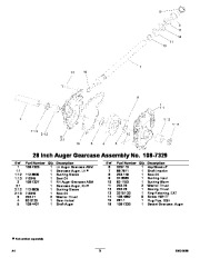 Toro 38624, 38634, 38644, 38654 Toro Power Max 1128 OXE Snowthrower Parts Catalog, 2010 page 5