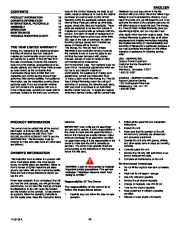 Murray 627808X84A Snow Blower Owners Manual page 10