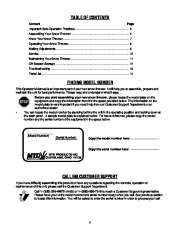 MTD Yard Machines 140 E173 Snow Blower Owners Manual page 2