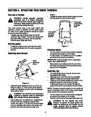 MTD Yard Machines 140 E173 Snow Blower Owners Manual page 8