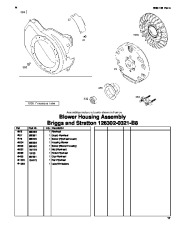 Toro 62925 206cc OHV Vacuum Blower Parts Catalog, 2008, 2009, 2010 page 17