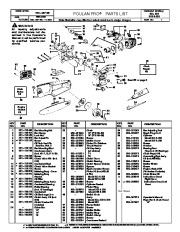 Poulan Pro 200 205 225 235 Chainsaw Parts List page 1