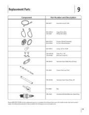 MTD Cub Cadet 526 WE Snow Blower Owners Manual page 23