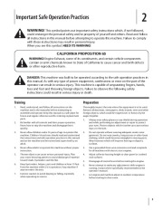 MTD Cub Cadet 526 WE Snow Blower Owners Manual page 3