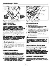 Simplicity 520M 520E 1694585 7085663 1694586 7085664 Snow Blower Owners Manual page 17