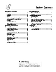 Simplicity 520M 520E 1694585 7085663 1694586 7085664 Snow Blower Owners Manual page 2