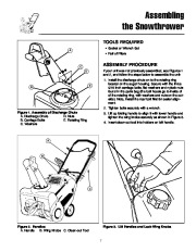 Simplicity 520M 520E 1694585 7085663 1694586 7085664 Snow Blower Owners Manual page 8