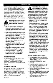 Craftsman 536.887992 Craftsman 9 HP Snow Thrower Owners Manual page 13
