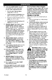 Craftsman 536.887992 Craftsman 9 HP Snow Thrower Owners Manual page 14