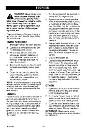 Craftsman 536.887992 Craftsman 9 HP Snow Thrower Owners Manual page 29
