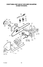 Craftsman 536.887992 Craftsman 9 HP Snow Thrower Owners Manual page 40