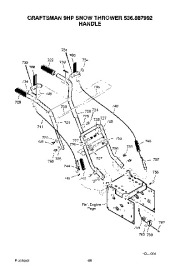 Craftsman 536.887992 Craftsman 9 HP Snow Thrower Owners Manual page 46