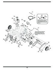 MTD White Outdoor 235 S235 Single Stage Snow Blower Owners Manual page 14