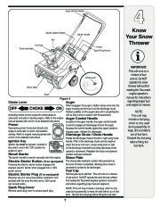 MTD White Outdoor 235 S235 Single Stage Snow Blower Owners Manual page 7