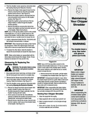 MTD Troy-Bilt 410 420 Chipper Shredder Lawn Mower Owners Manual page 11