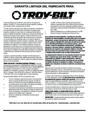 MTD Troy-Bilt 410 420 Chipper Shredder Lawn Mower Owners Manual page 36