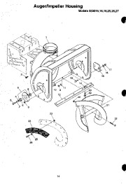 Ariens Sno Thro 932 Series Snow Blower Parts Manual page 16