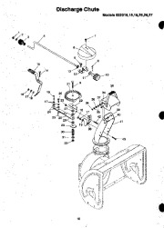 Ariens Sno Thro 932 Series Snow Blower Parts Manual page 18