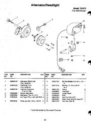 Ariens Sno Thro 932 Series Snow Blower Parts Manual page 28