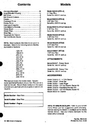 Ariens Sno Thro 932 Series Snow Blower Parts Manual page 3