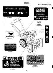 Ariens Sno Thro 932 Series Snow Blower Parts Manual page 6