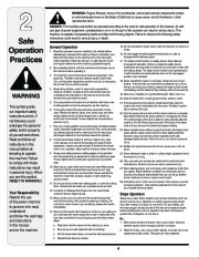 MTD Troy-Bilt 563 21 Inch Self Propelled Electric Rotary Lawn Mower Owners Manual page 4